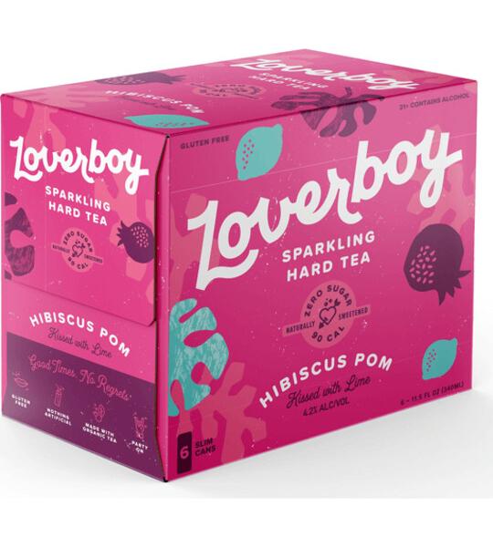 Loverboy Hibiscus Pom Hard Tea