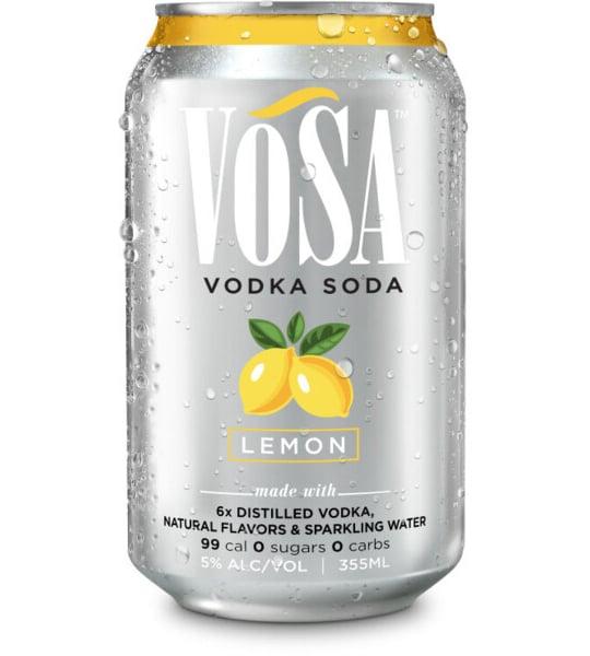 VOSA Lemon Vodka Soda