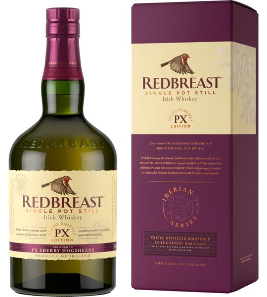 Redbreast Irish Single Pot Still Whiskey PX Sherry Cask Edition
