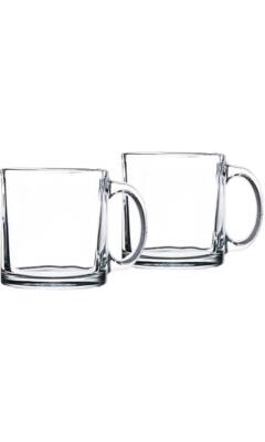 image-Rolf Glass Coffee Mug (Set of 2)