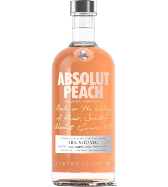 Absolut Peach Flavored Vodka
