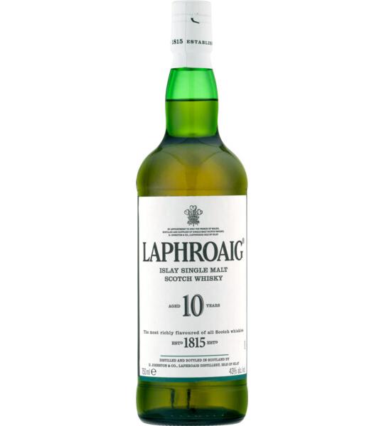 Laphroaig 10 Year Old Islay Single Malt Scotch Whisky