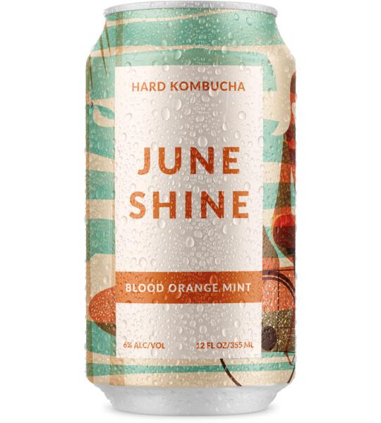 Juneshine Hard Kombucha Blood Orange Mint