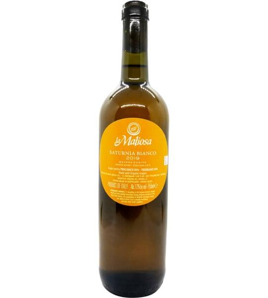 La Maliosa | Saturnia Bianco | Tuscan Natural Orange Wine | Organic Vegan