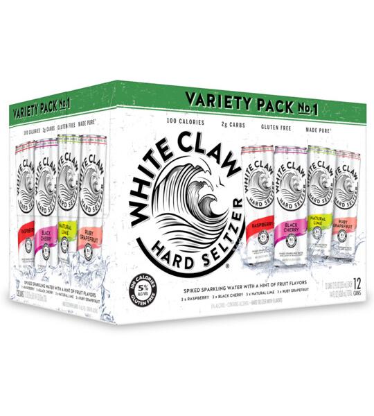 White Claw Hard Seltzer Variety Pack No.1
