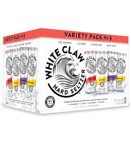 White Claw Hard Seltzer Variety Pack No.3