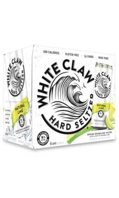 image-White Claw Hard Seltzer Natural Lime