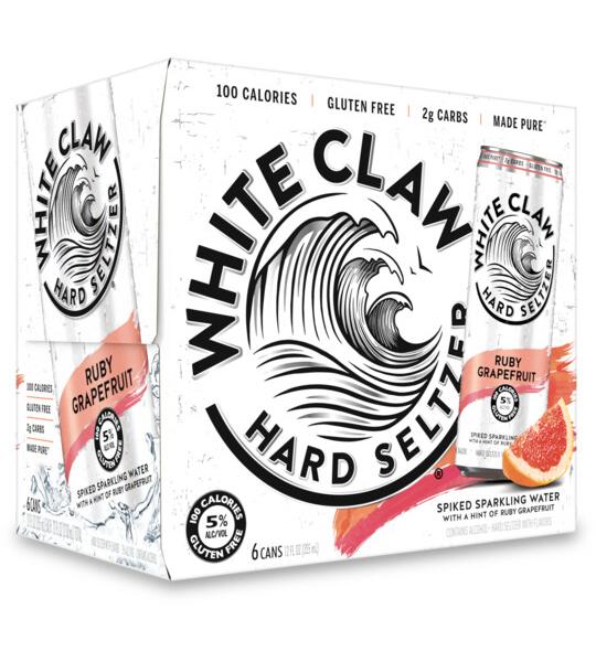 White Claw Hard Seltzer Ruby Grapefruit