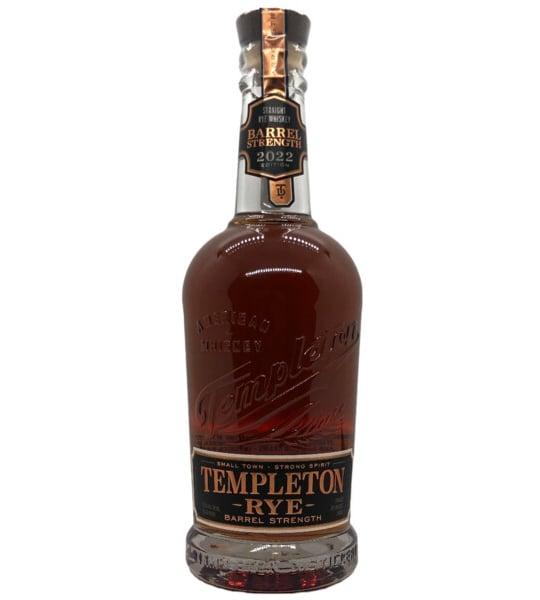 Templeton Rye Barrel Strength Whiskey
