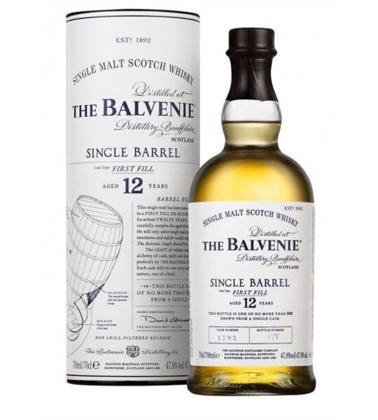 The Balvenie Single Barrel 12 – Aged 12 Years