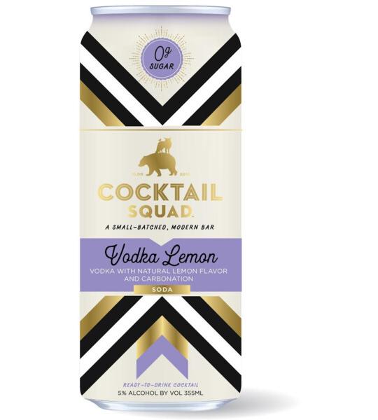 Cocktail Squad Vodka Lemon Soda