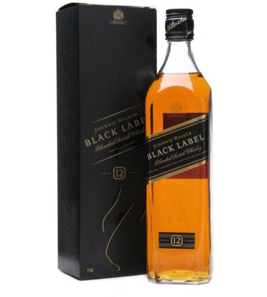 Johnnie Walker Black Label Blended Scotch Whisky Gift Pack