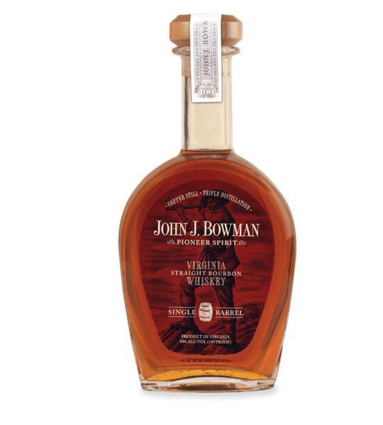 John J Bowman Single Barrel Bourbon