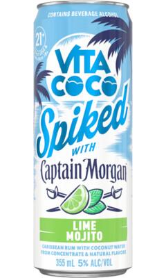 image-Vita Coco Spiked with Captain Morgan Lime Mojito
