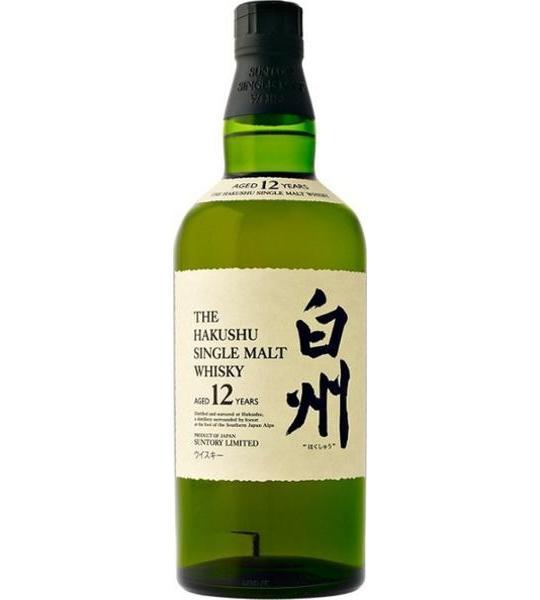Hakushu 12 Year Old Single Malt Japanese Whisky