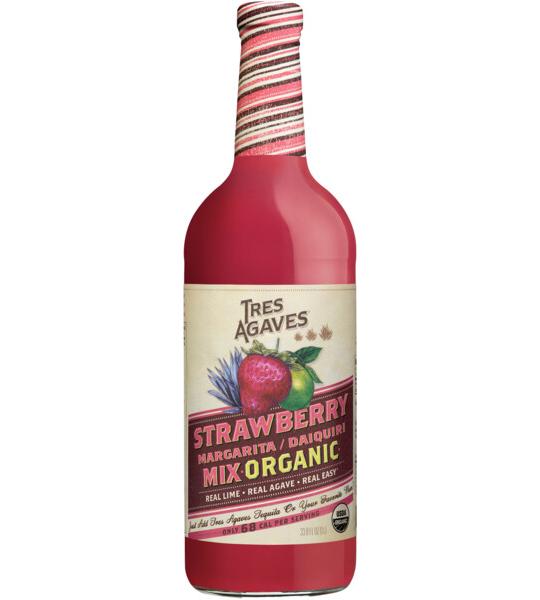 Tres Agaves Organic Strawberry Margarita Mixer
