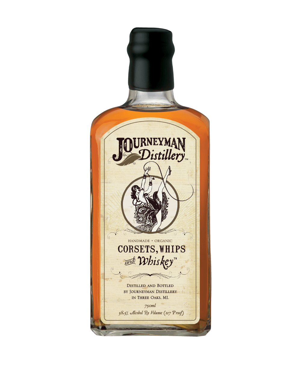 Journeyman Distillery Corsets, Whips & Whiskey