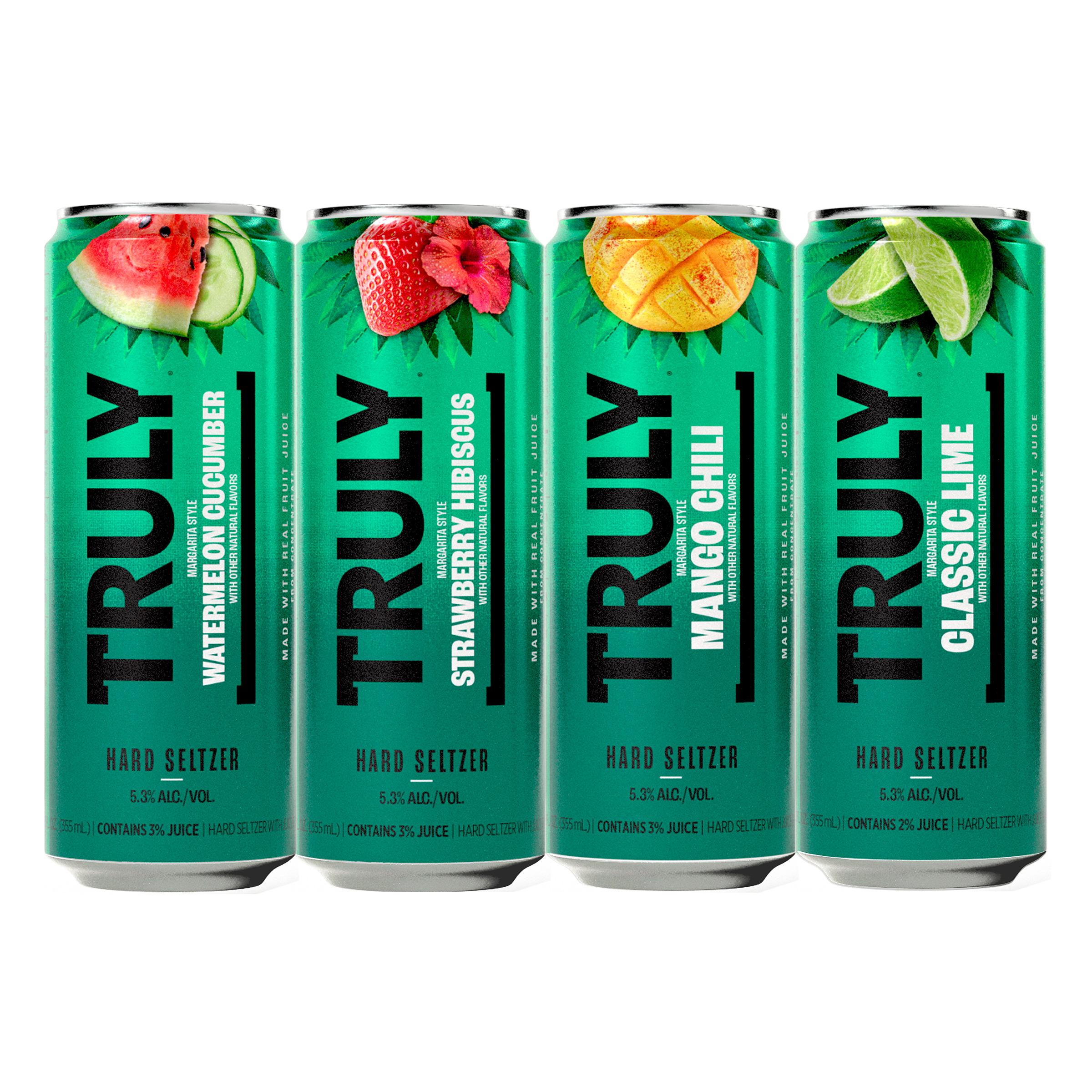 TRULY Hard Seltzer Margarita Style Variety Mix Pack