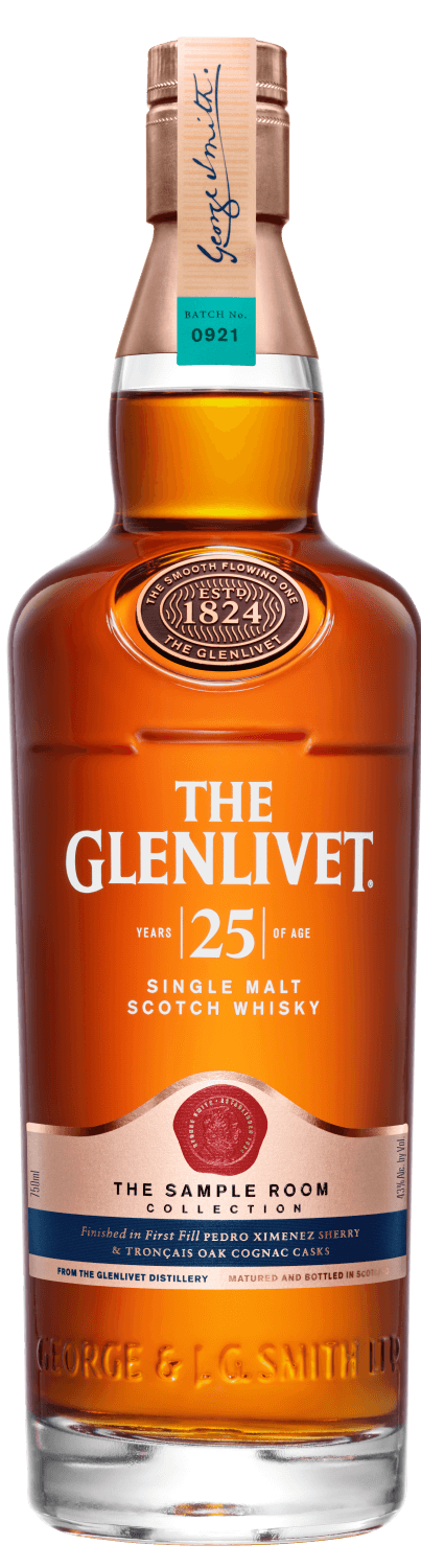 The Glenlivet 25 Year Old Single Malt Scotch Whisky