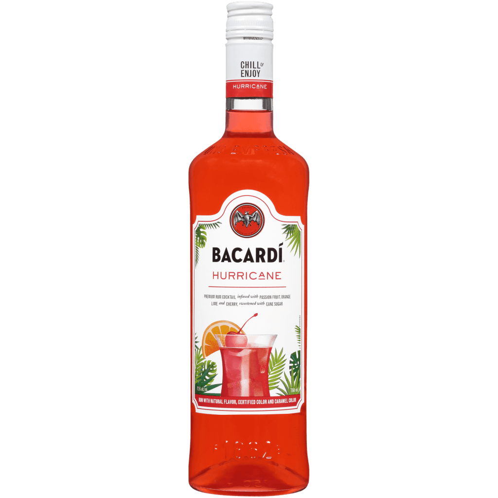 Bacardí Hurricane Premium Rum Cocktail