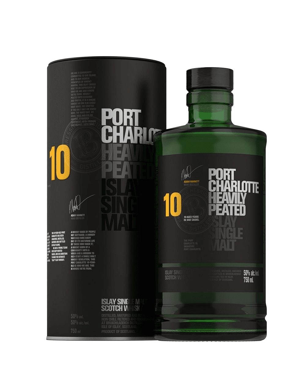 Bruichladdich® Port Charlotte 10 Heavily Peated Islay Single Malt
