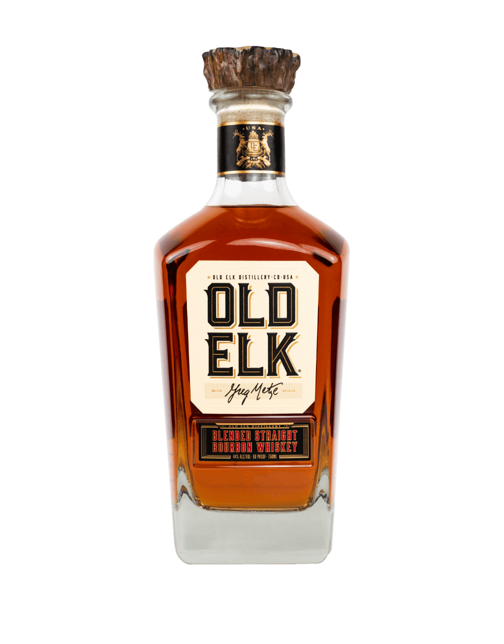 Old Elk Blended Straight Bourbon Whiskey