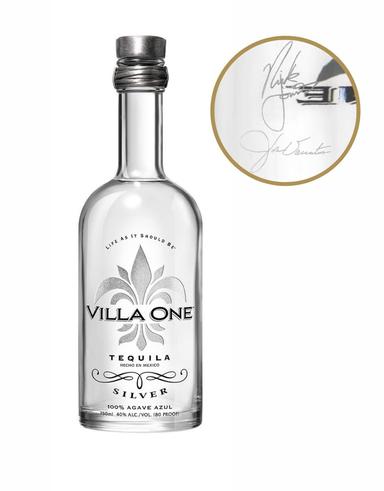 image-Villa One Silver Tequila with Engraved Signatures