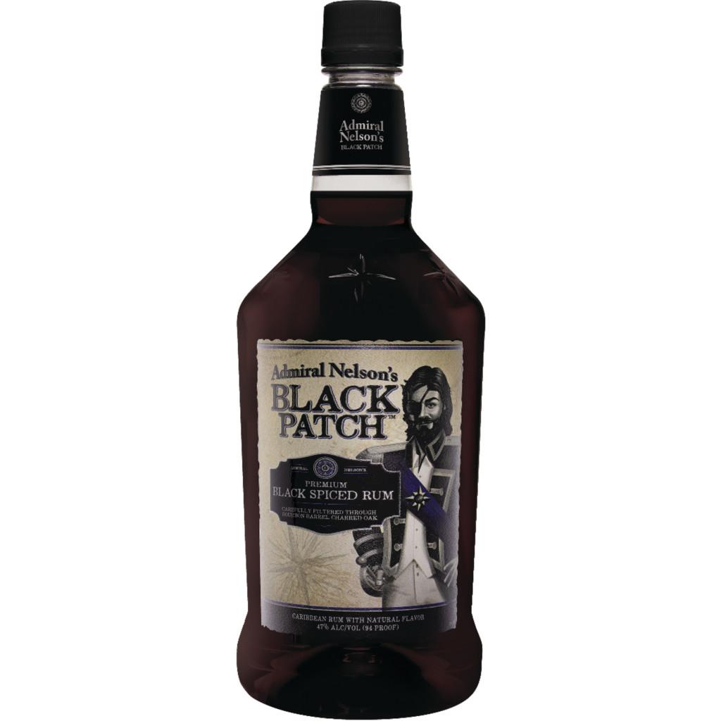Admiral Nelson's Black Spiced Rum Black Patch