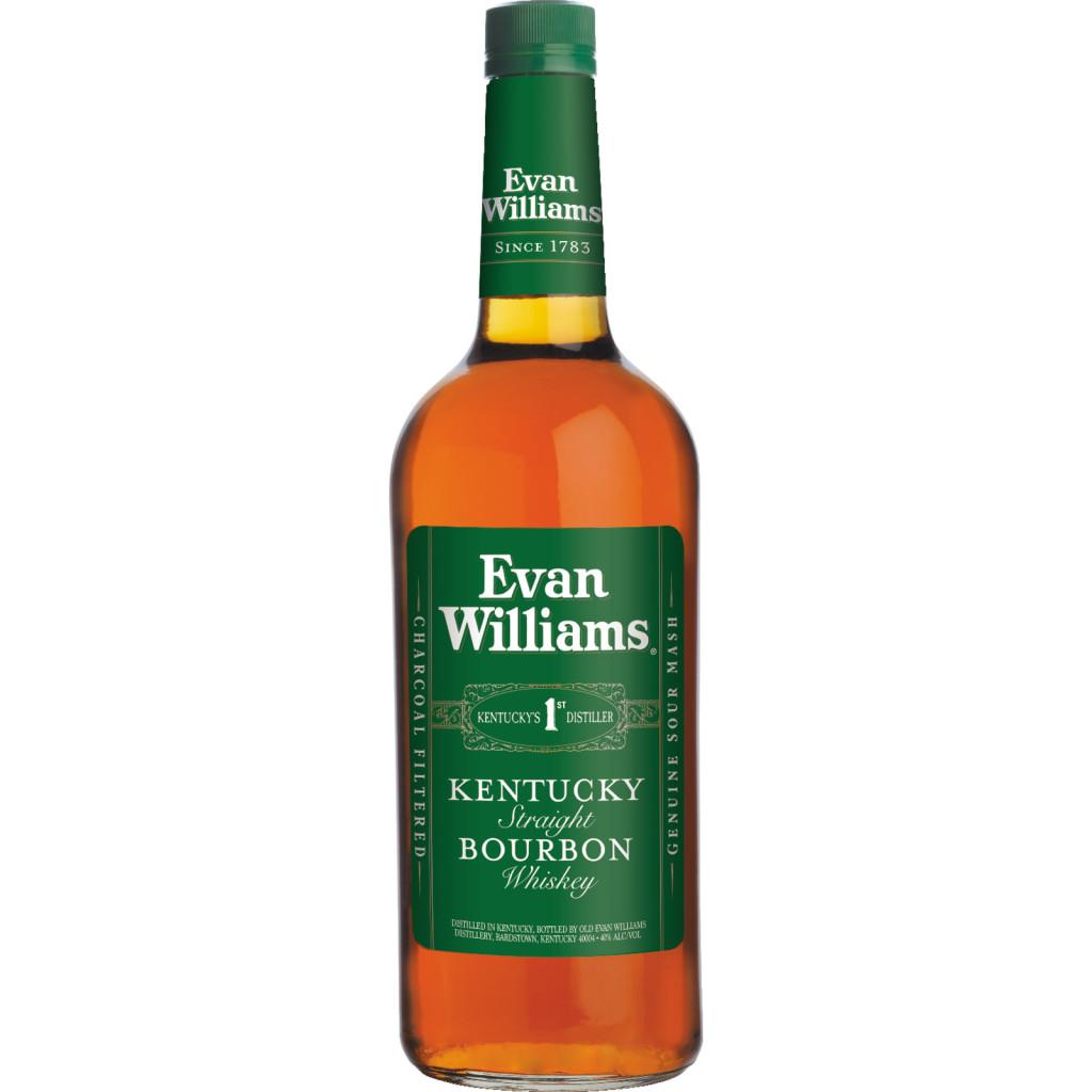 Evan Williams Green Label Straight Bourbon Aged 4 YR