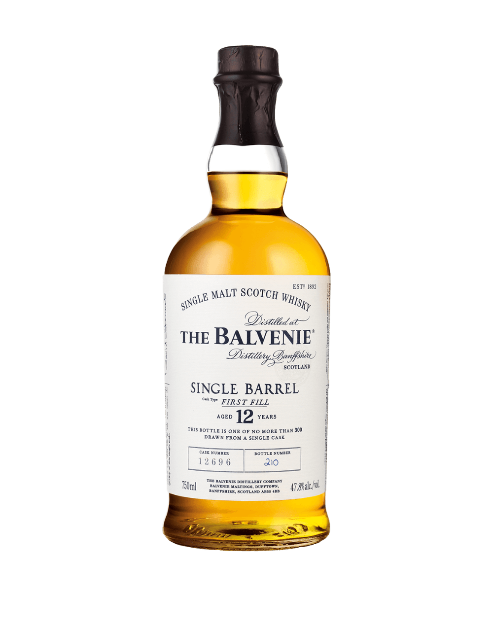 The Balvenie Single Barrel Aged 12 Years Single Malt Scotch Whisky