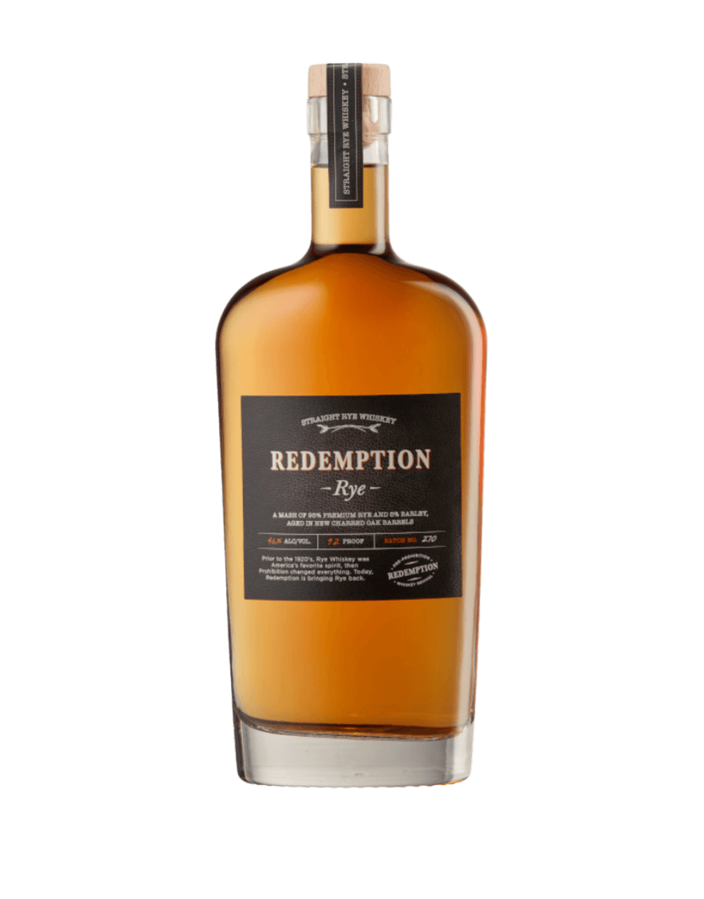 Redemption Rye Whiskey