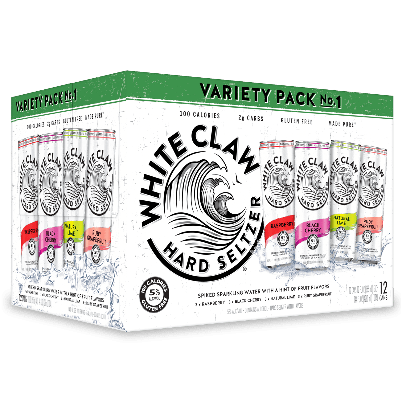 White Claw Hard Seltzer Variety Pack No.1
