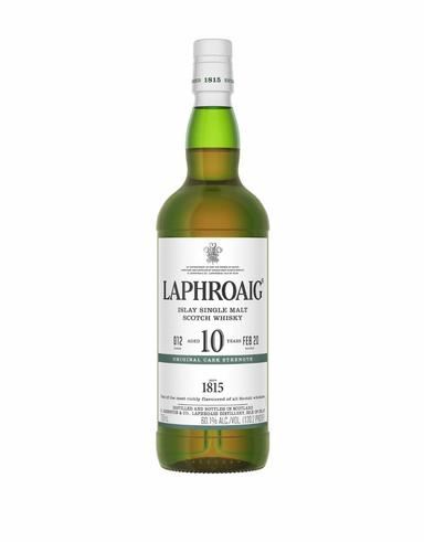 image-Laphroaig 2020 10 Year Old Cask Strength Islay Single Malt 120 Proof Scotch Whisky