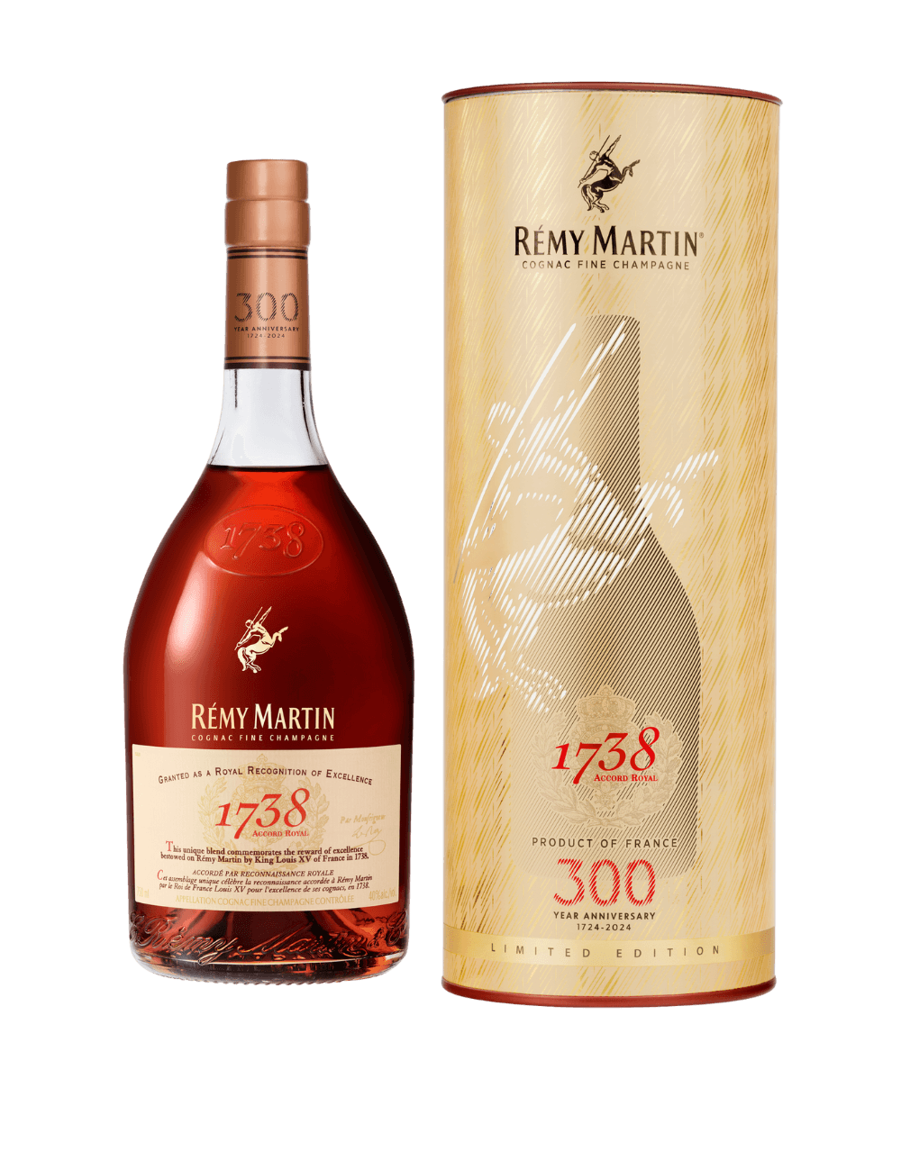Rémy Martin 1738 Accord Royal 300 Year Anniversary Limited Edition