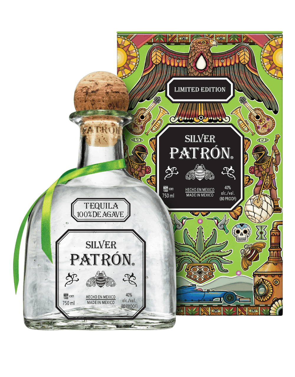 Patrón Silver Limited-Edition Mexican Heritage Tin 2023