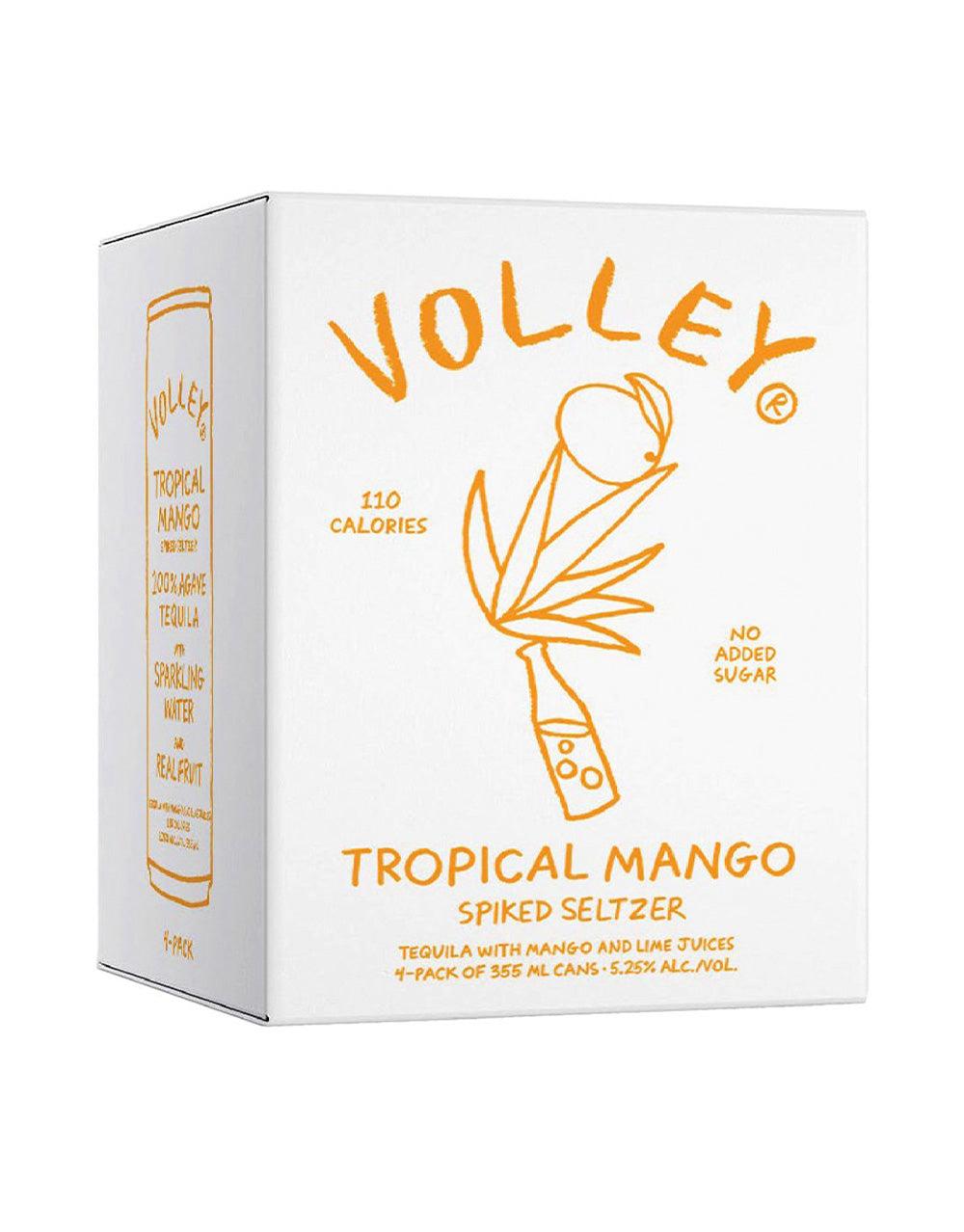 Volley Tropical Mango Tequila Seltzer