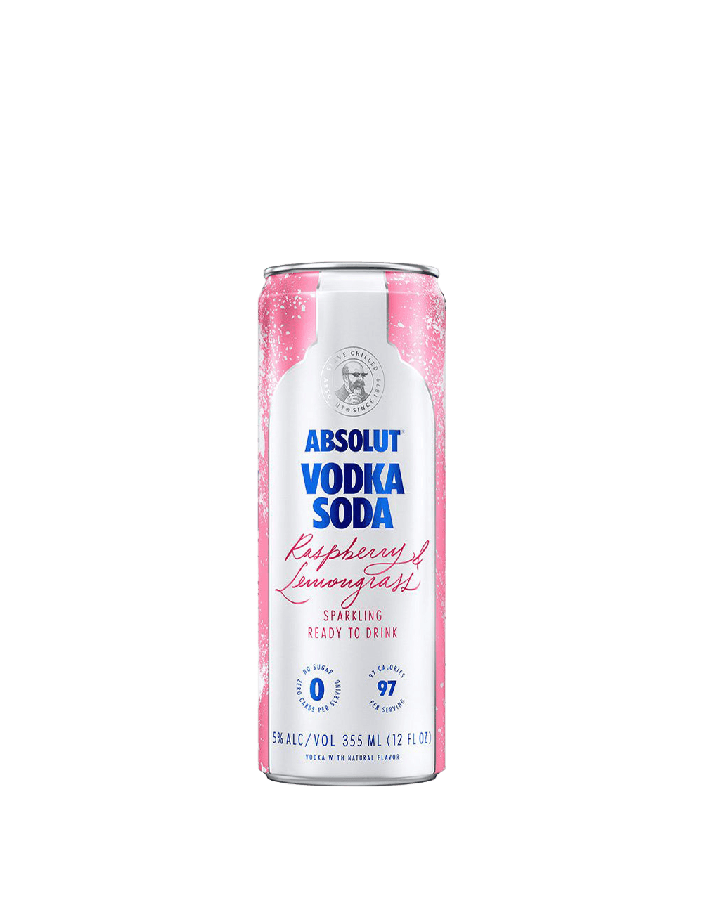 Absolut Vodka Soda Raspberry & Lemongrass