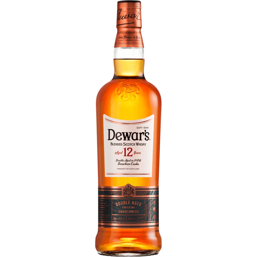 DEWAR'S 12 Year Old Blended Scotch Whisky