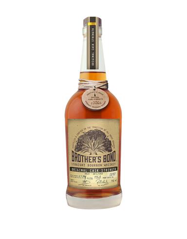 image-Brother's Bond Straight Bourbon Whiskey Original Cask Strength with Pre-Engraved Signatures