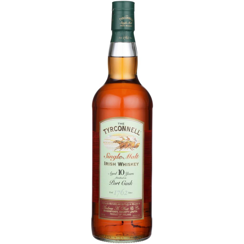 The Tyrconnell® 10 Year Single Malt Irish Whiskey, Port Cask Finish