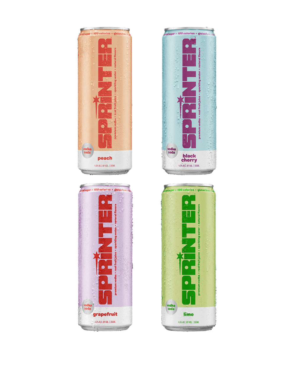 Sprinter Vodka Soda Variety Pack