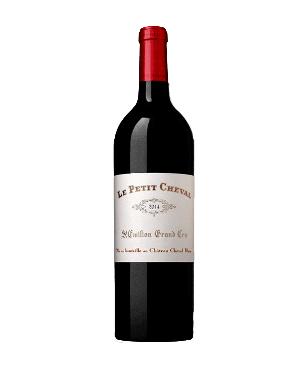 Chateau Cheval Blanc 'Le Petit Cheval' Saint-Émilion Bordeaux 2014