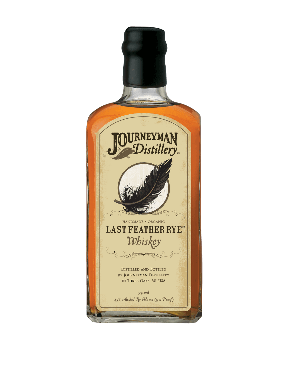 Journeyman Distillery Last Feather Rye Whiskey