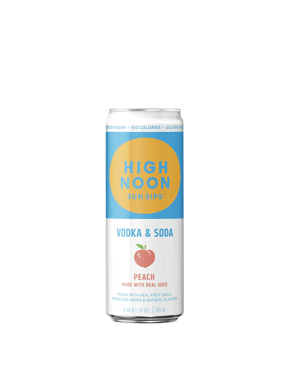High Noon Peach Hard Seltzer