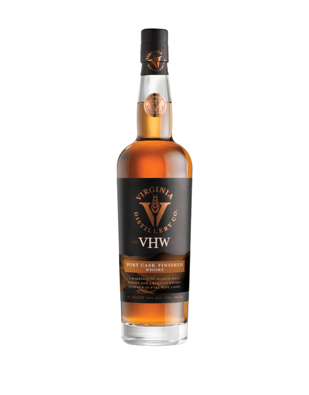 VHW Port Cask Finished Whisky - Packaging May Vary