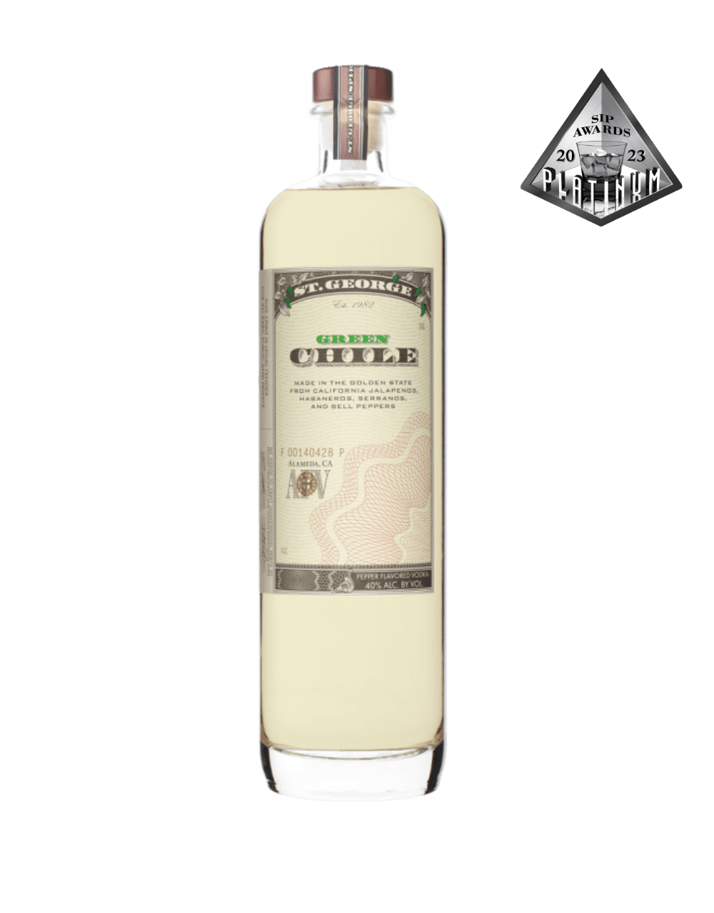 St. George Green Chile Vodka