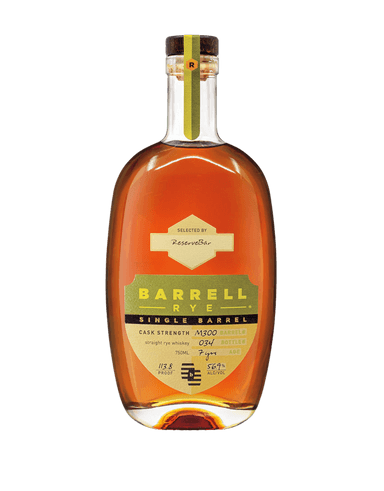 image-Barrell Single Barrel Rye S1B4