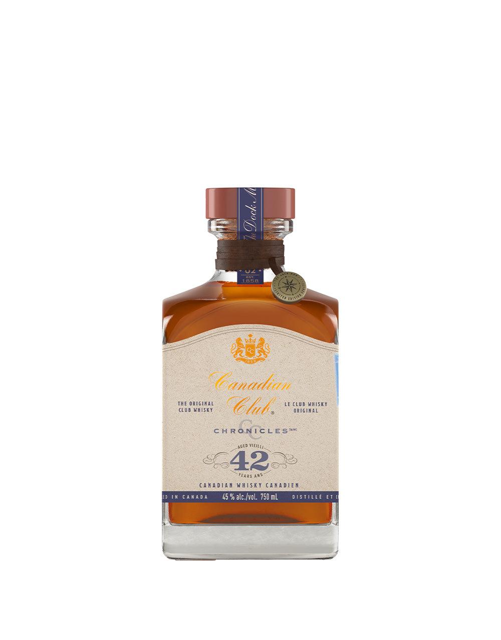 Canadian Club Chronicles 42 Year Old Canadian Whisky