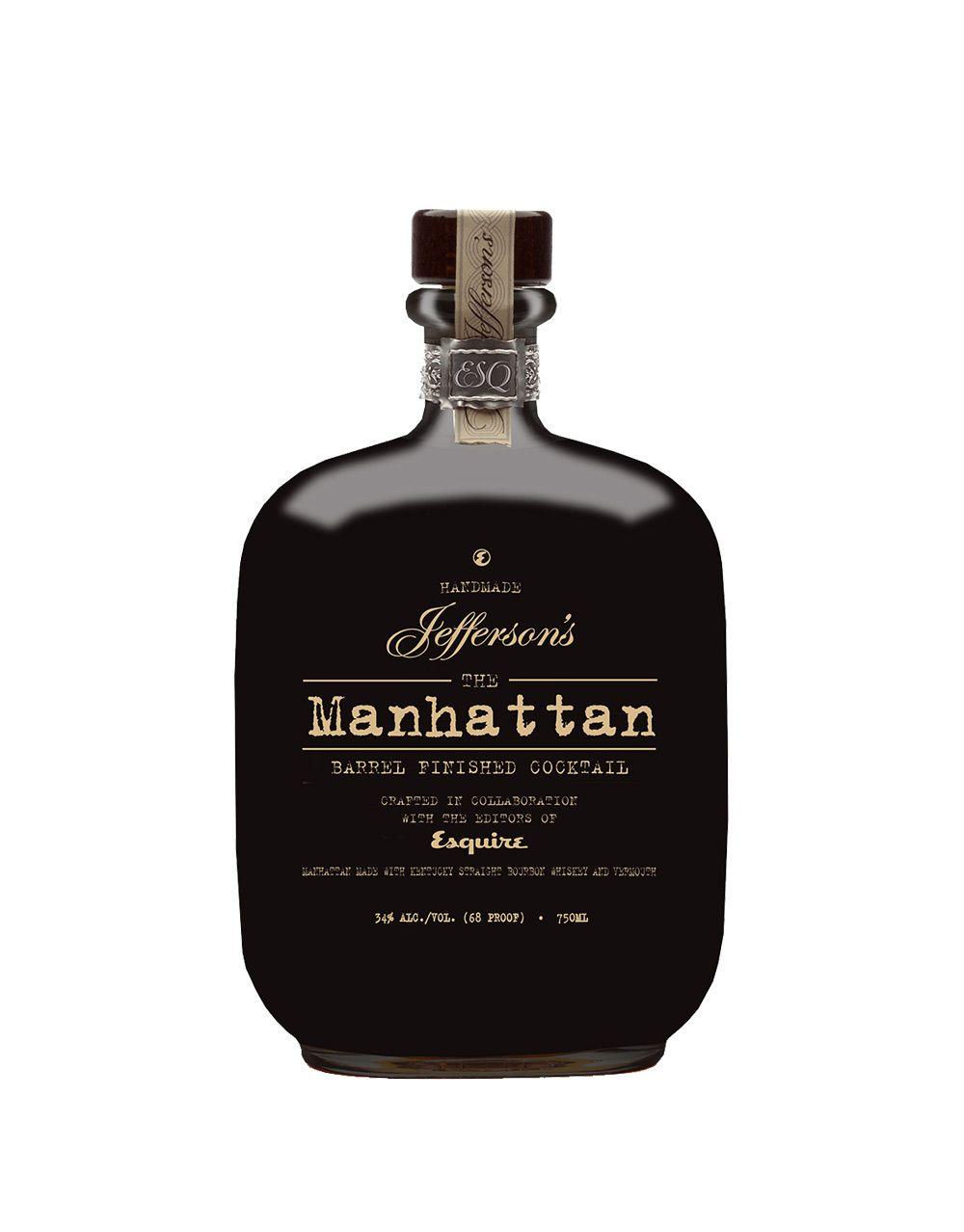 Jefferson's Barrel Aged Manhattan Cocktail