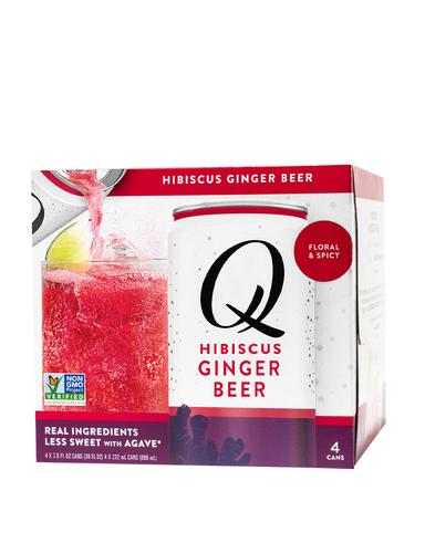 image-Q Hibiscus Ginger Beer 4 Pack Cans